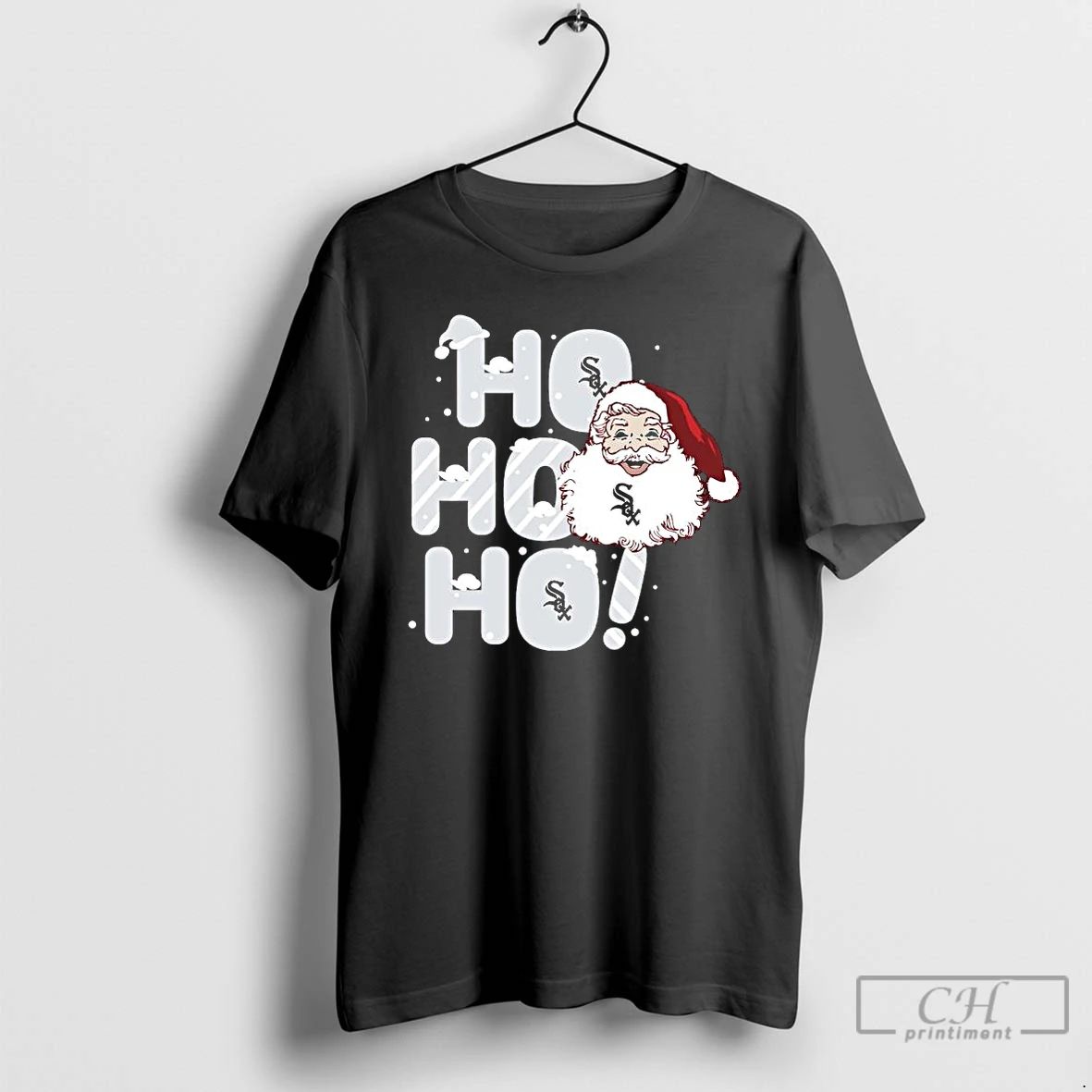 Premium 2025 Chicago White Soxs Christmas Santa Ho Ho Ho T Shirts