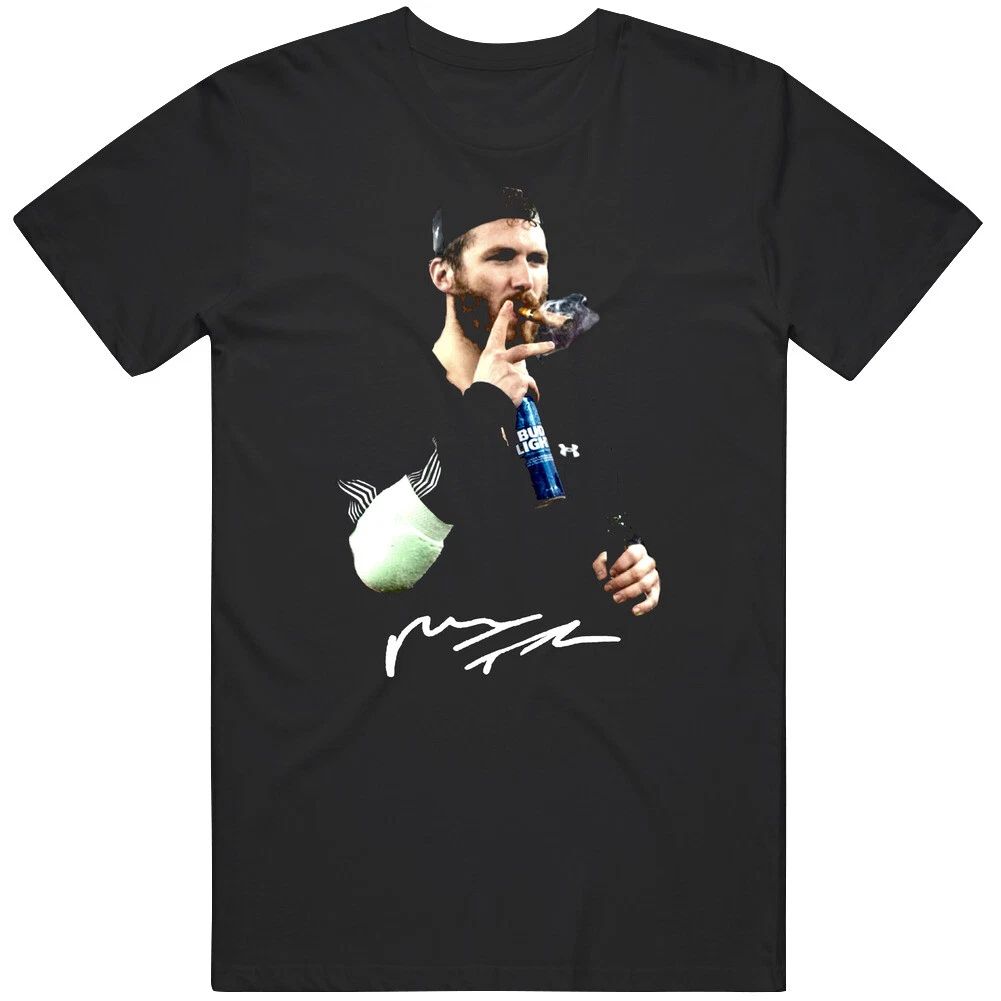 Matthew Tkachuk Cigar Celly Signature Cool Gift Idea T Shirt