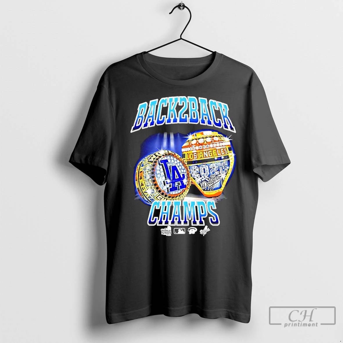Premium Los Angeles Dodgers Back 2 Back 2025 World Series Champions Rings
