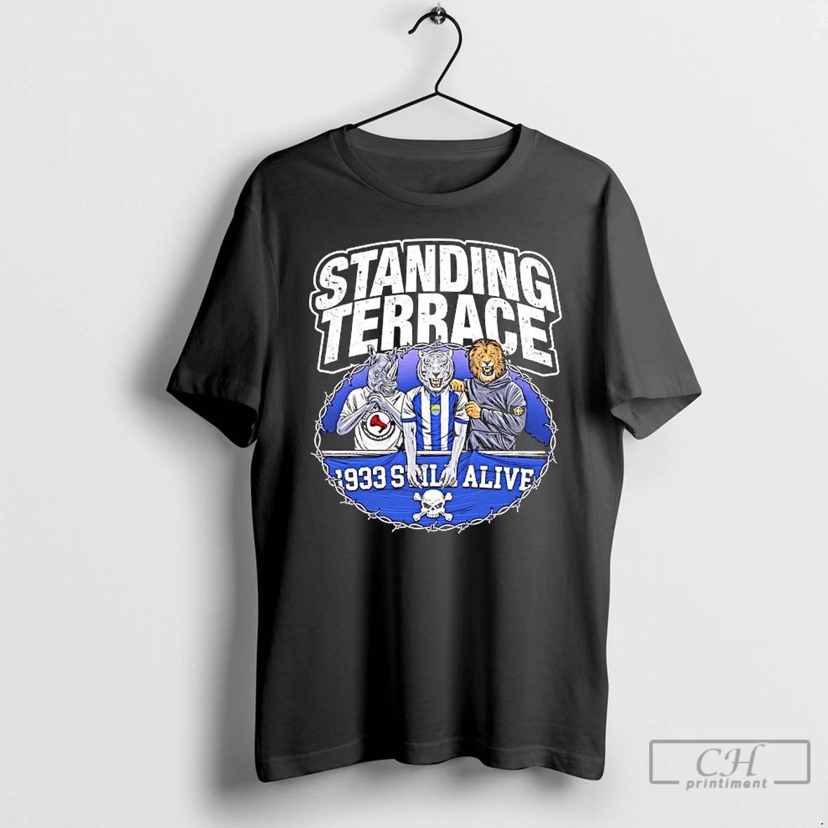 Premium Standing Terrace 1933 Still Alive Mascots T Shirts