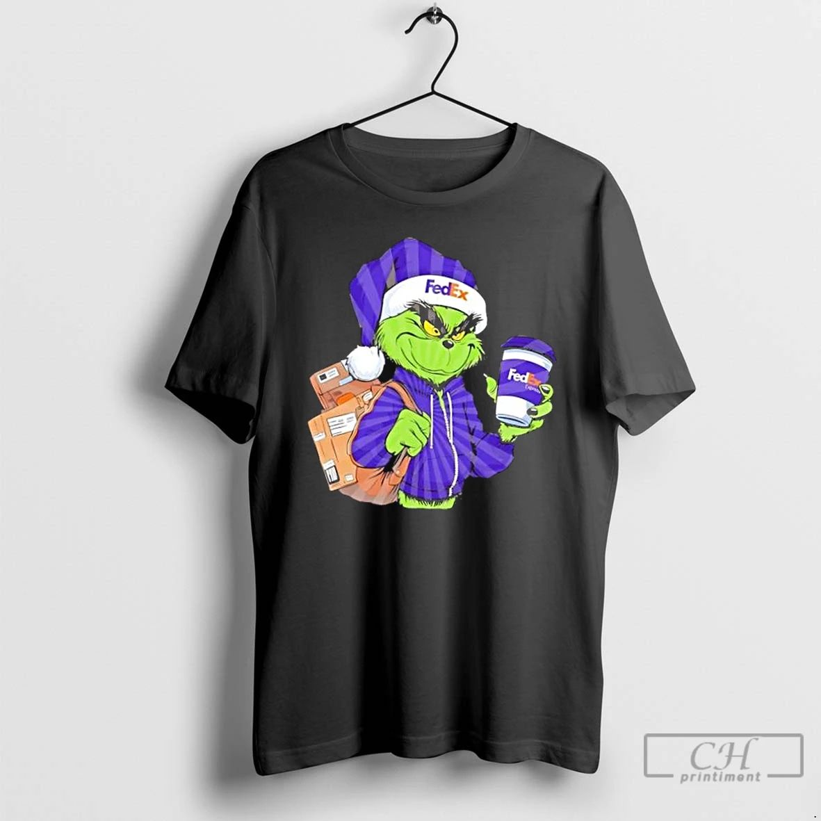 Classic Grinch X Fedex Merry Christmas T Shirts