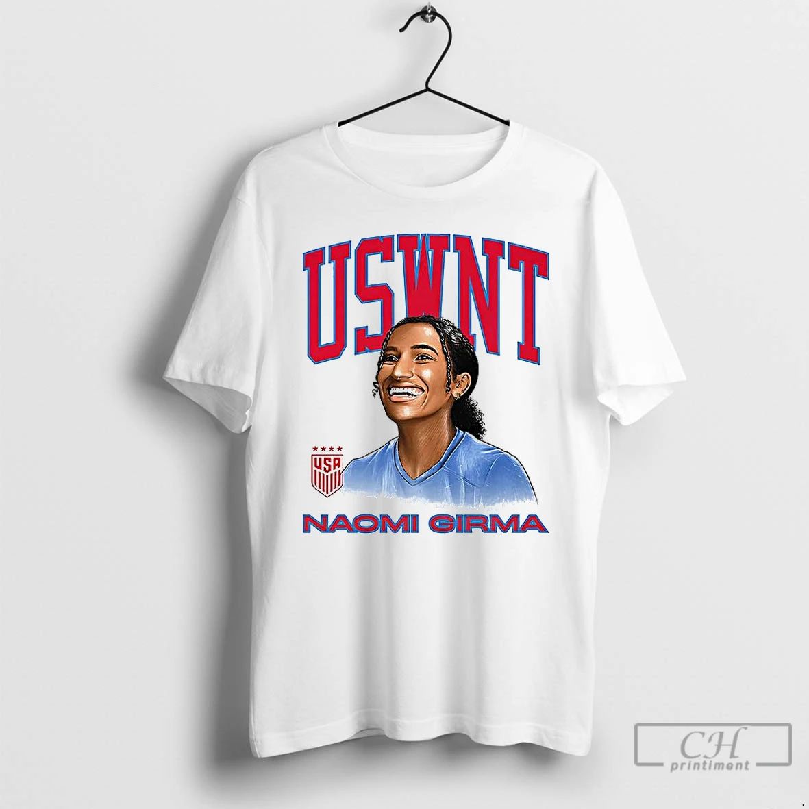 Classic Naomi Girma Chelsea And United States Womens National Soccer Team T Shirts
