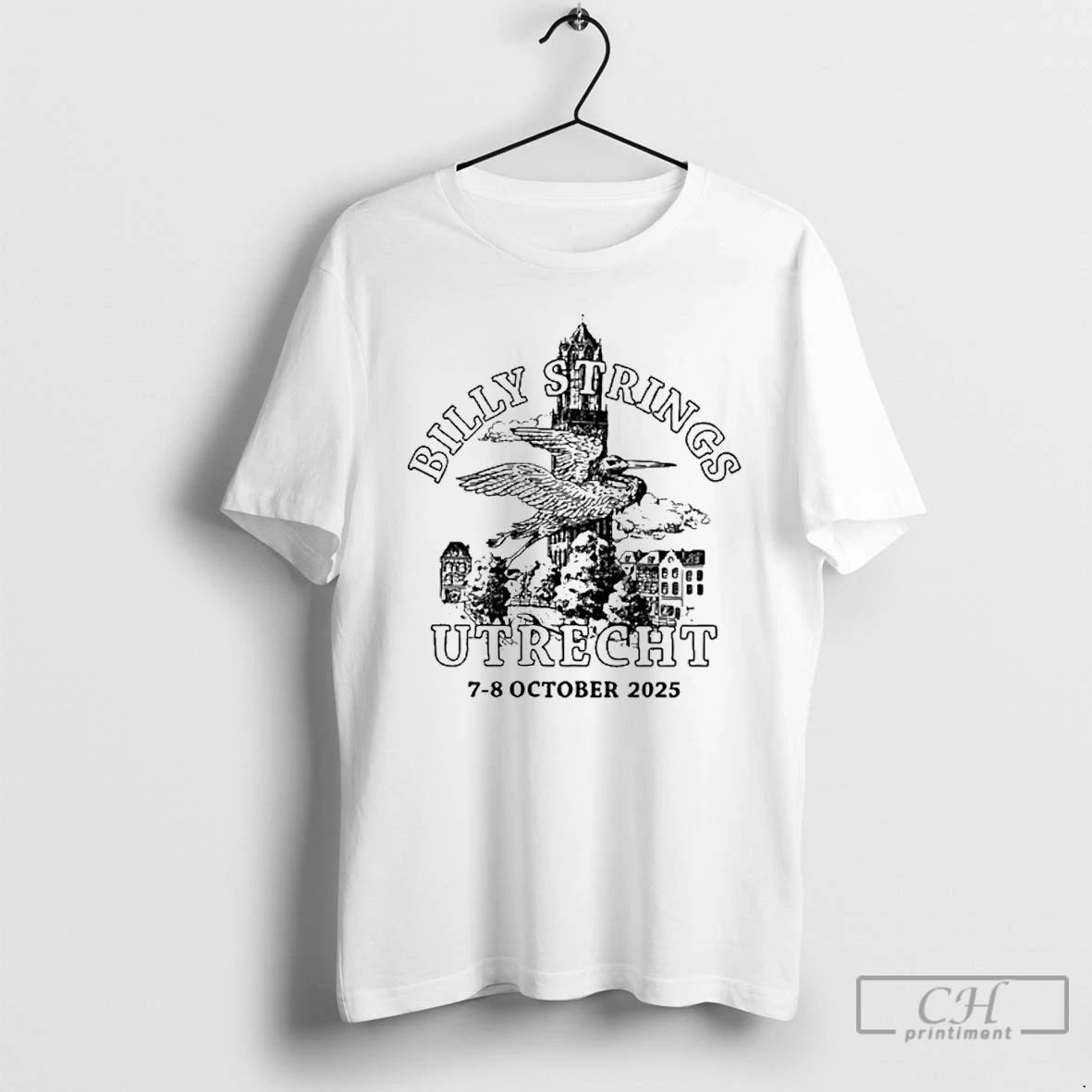 Classic Billy Strings Utrecht Nethrland Oct 7 8 2025 Tour T Shirts