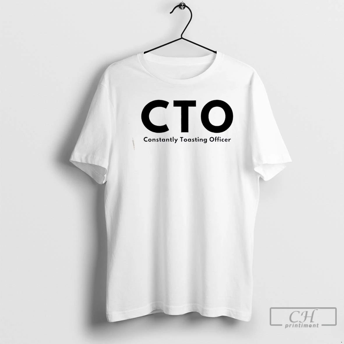 Classic Cto Constantly Toasting Officer T Shirts