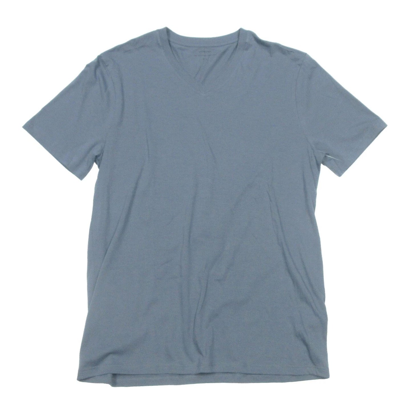 Vince Men's Night Blue Pima Cotton V-Neck Short Sleeve T-Shirt