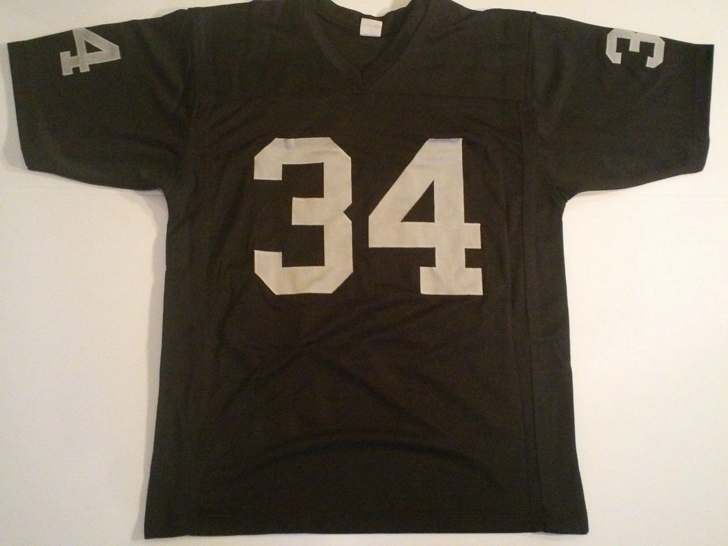 Bo Jackson Black Mesh Football Jersey, Football Team Apparel