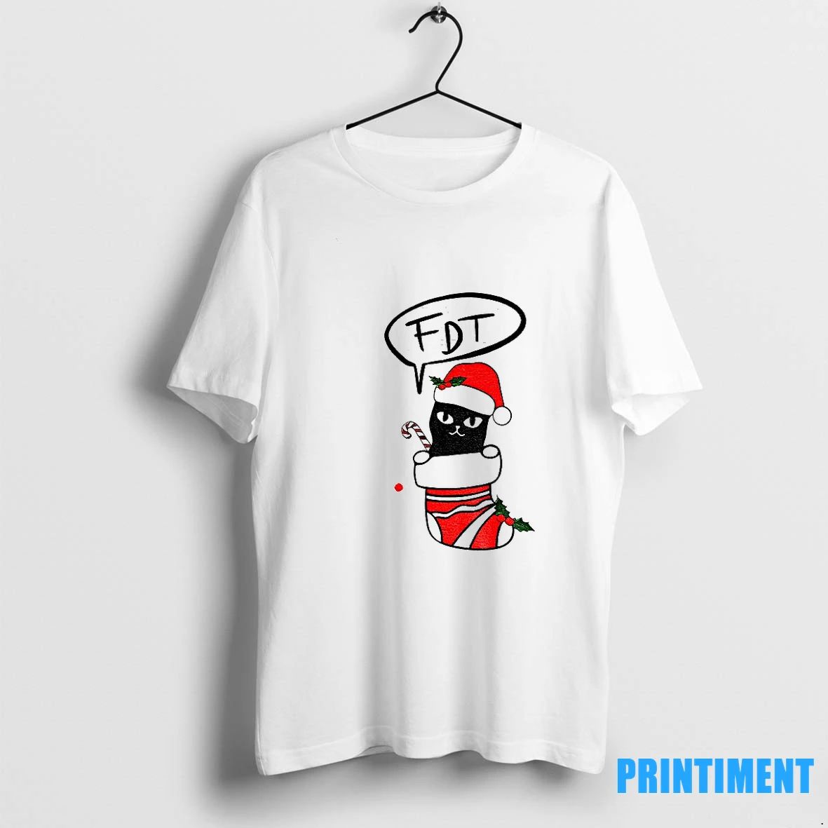 Fdt No Kings Black Cat Anti Trump Christmas Tshirts Sweater