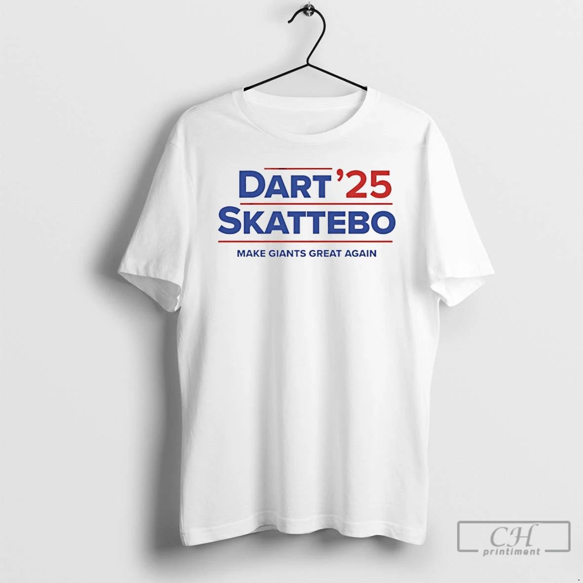 Classic Dart And Skattebo 25 Rookie Make Giants Great Again T Shirts