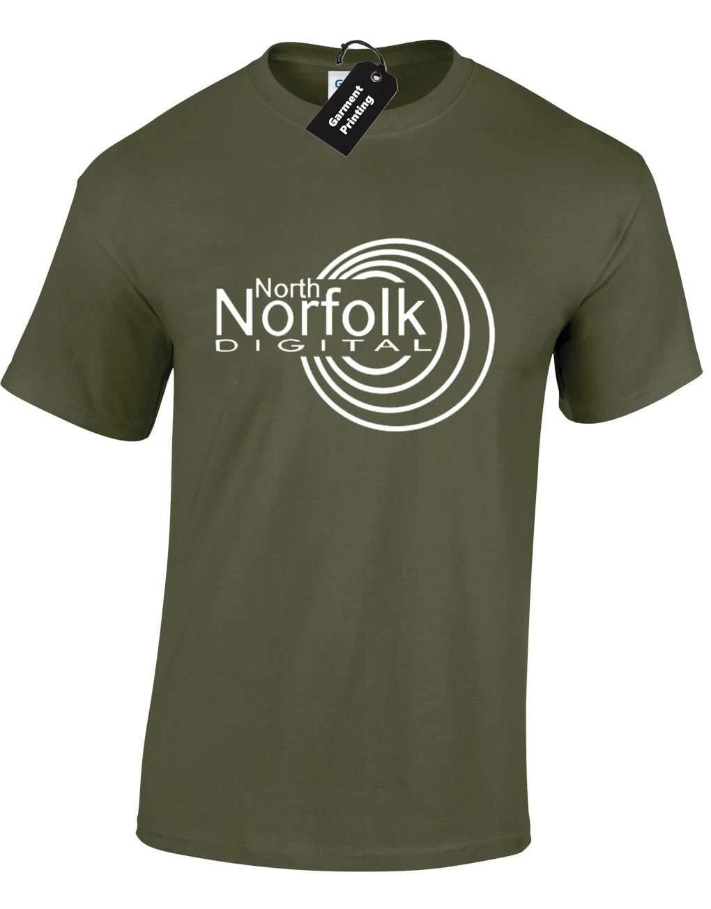 NORTH NORFOLK DIGITAL MENS T SHIRT CLASSIC PARTRIDGE RADIO NORWICH FUNNY ALAN