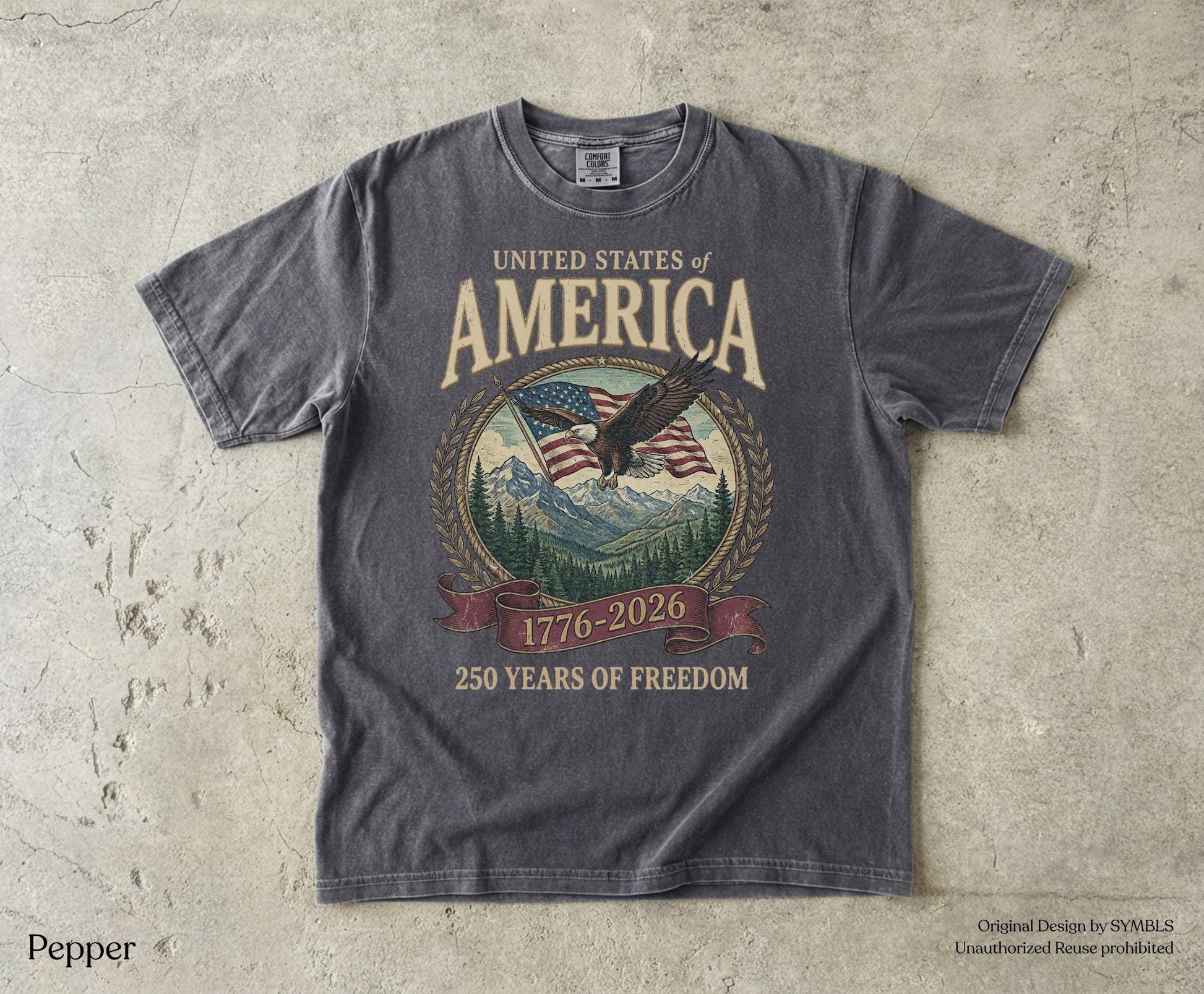 America 250th Anniversary 90s Comfort Colors Y2k Oversized Patriotic Usa Streetwear (1)