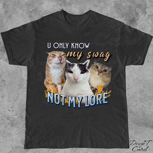 Cat Meme Y2k Retro Unisex T-shirt, Sweatshirt, Hoodie (1)