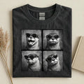 Otter Sunglasses Otter Animal Black White Otter Wildlife Streetwear (1)