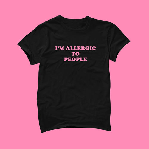 Allergic People Tee Y2k Girlfriend Y2k Tee Unisex T-shirt, Sweatshirt, Hoodie (1)