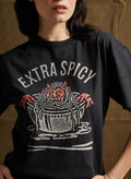 Extra Spicy Personality Noodles Foodie Food Pun Ramen Asian Food Sayings Atx Dtla Devil Tattoo (1)