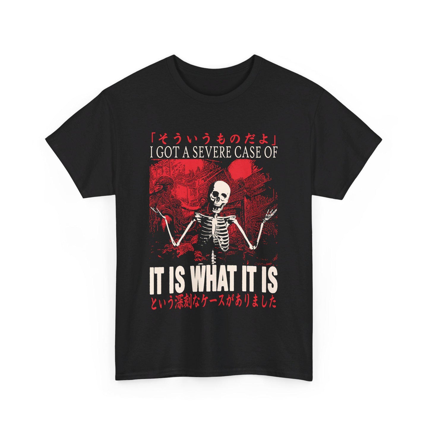 Skeleton Japanese Unisex T-shirt, Sweatshirt, Hoodie (1)