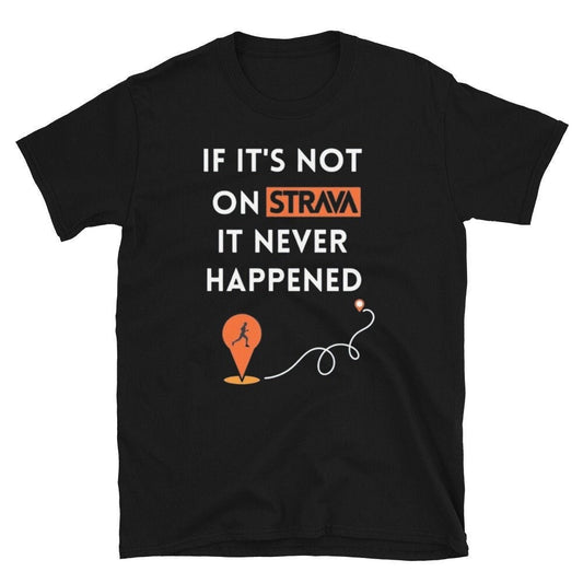 It'S Strava Running Running Marathon Tee Fitness Dad Jokes (1)