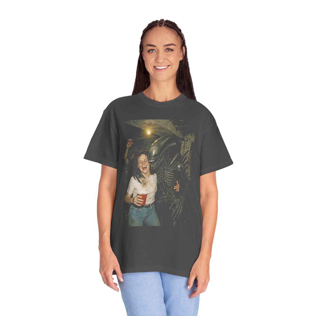 Comfort Colors Sigourney Weaver Xenomorph Alien Movie Party Dance Movie Meme Sci-Fi (2)