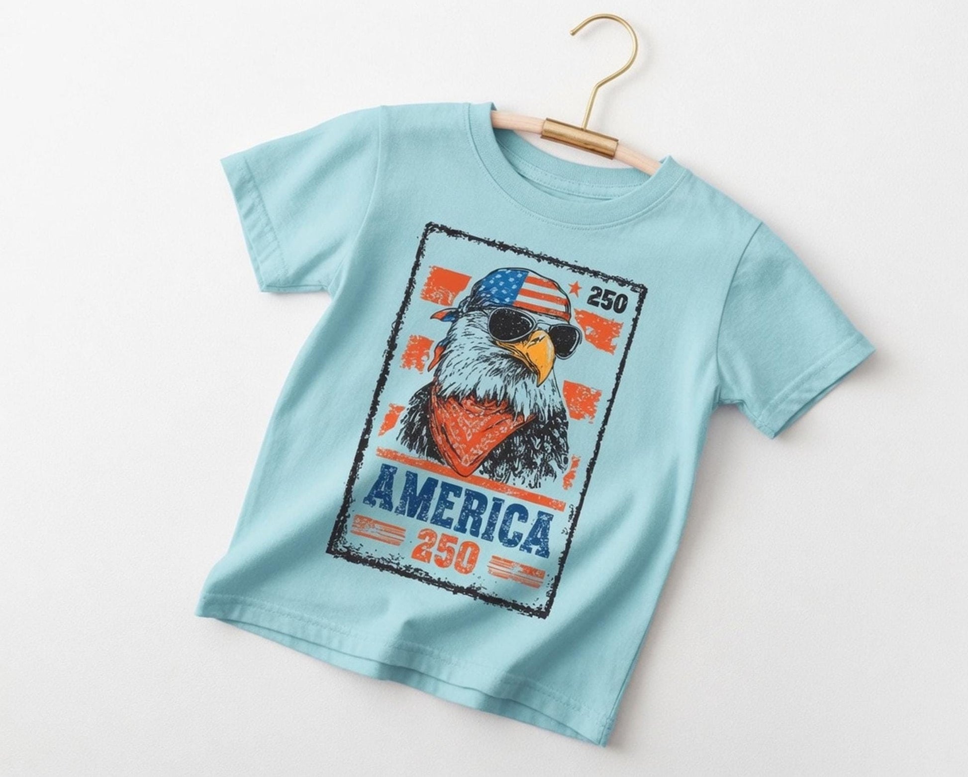 American Eagle 4th American Eagle Tee 4th July Patriotic Eagle (2)