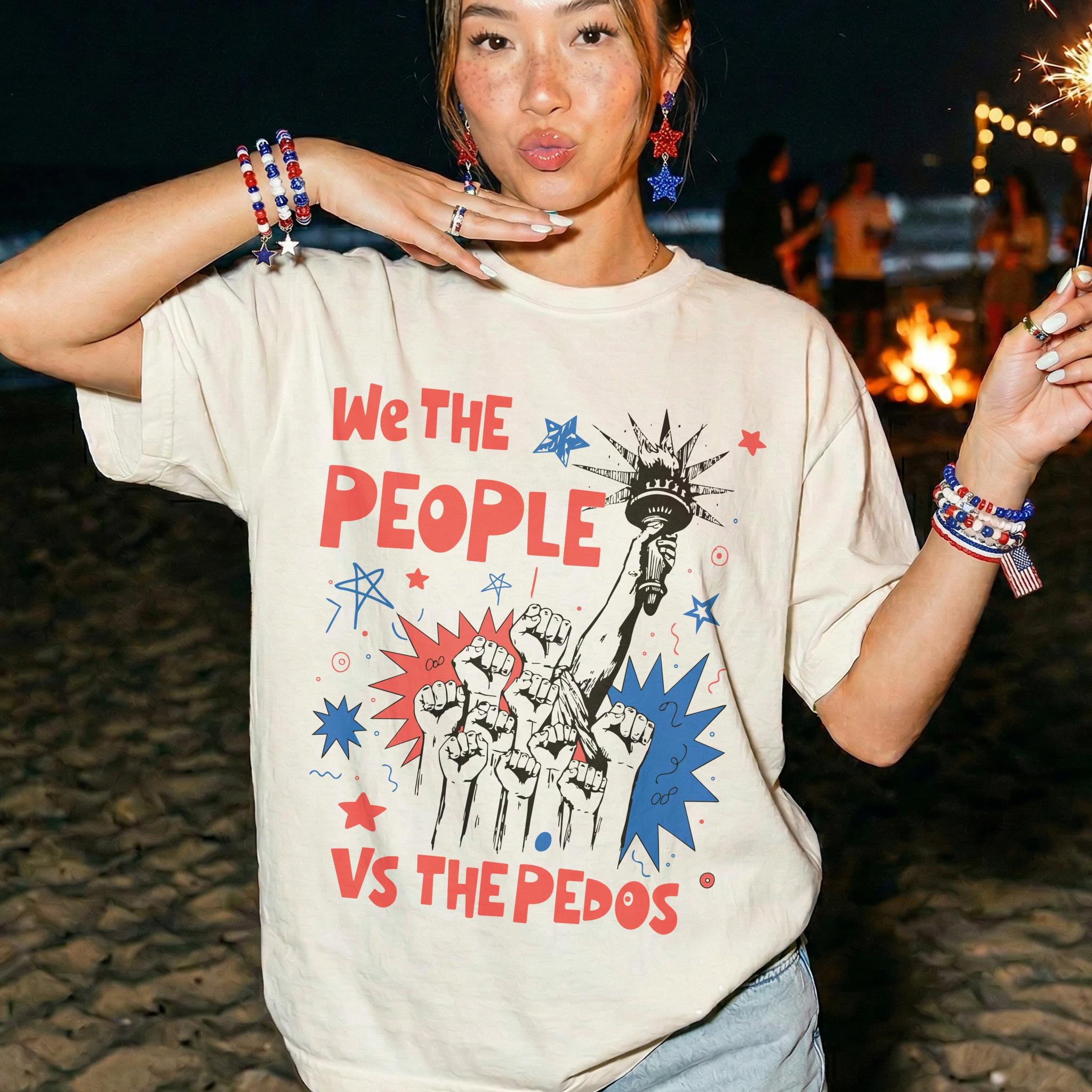 People Anti Pedo Activist Fourth July Patriotic Usa 250 Birthday Anti Billionaire July 4th Anti Trump Epstein Class (2)