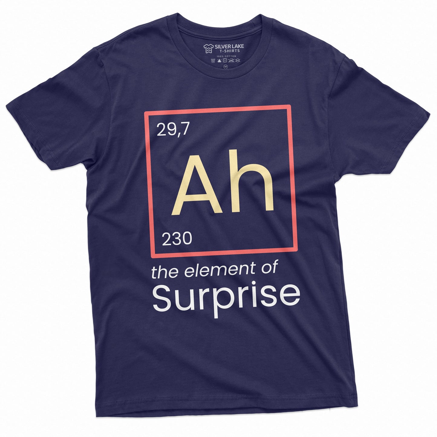 Ah Element Surprise Chemistry Chemist Periodic Table Birthday Tee Him Tee (2)