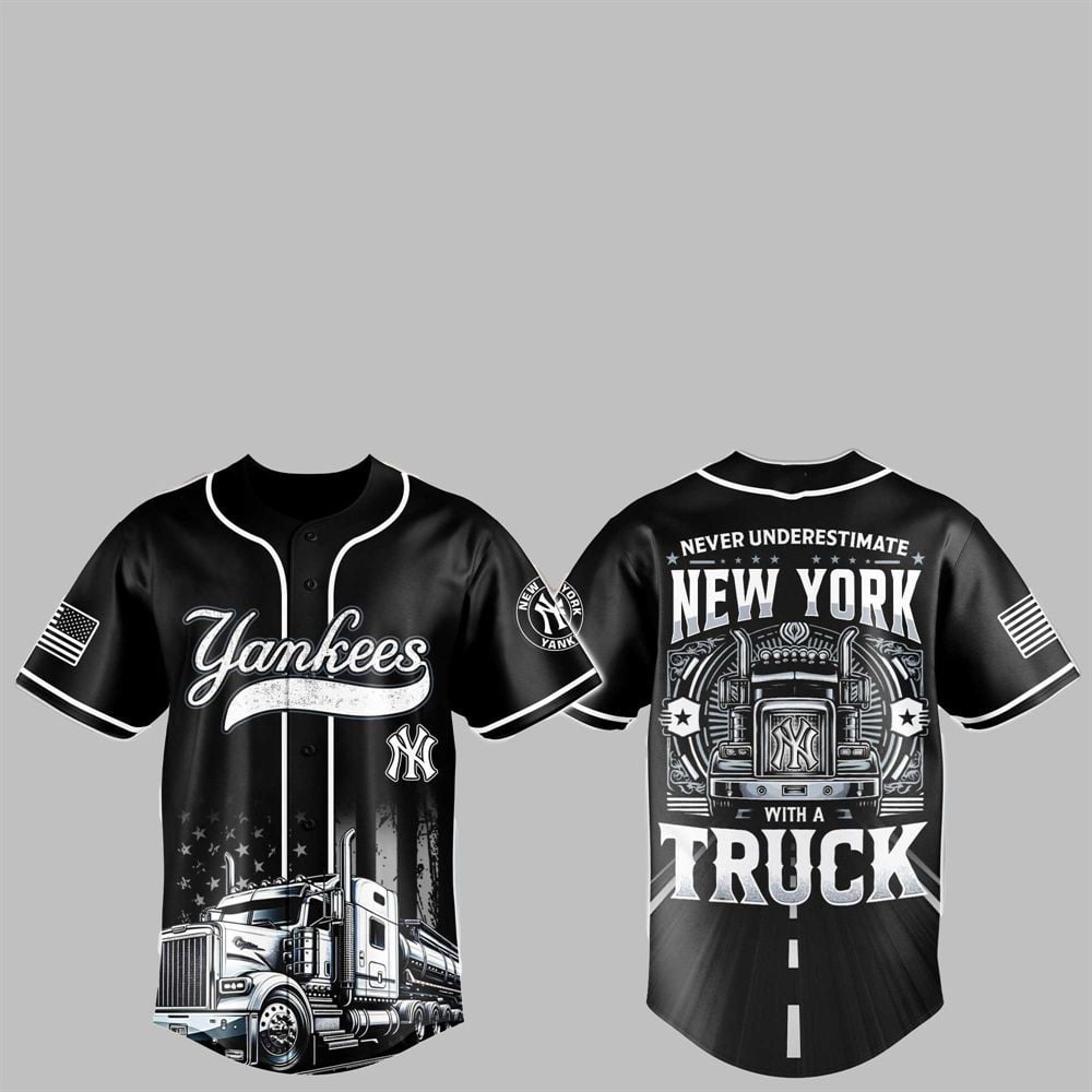 2025 NY Yankees Nation Truck Driver Appreciation Week Jersey - Grishko.com