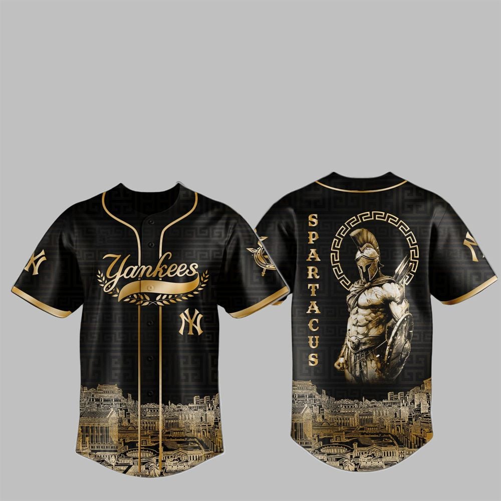 2025 NY Yankees Spartacus Jersey - Grishko.com