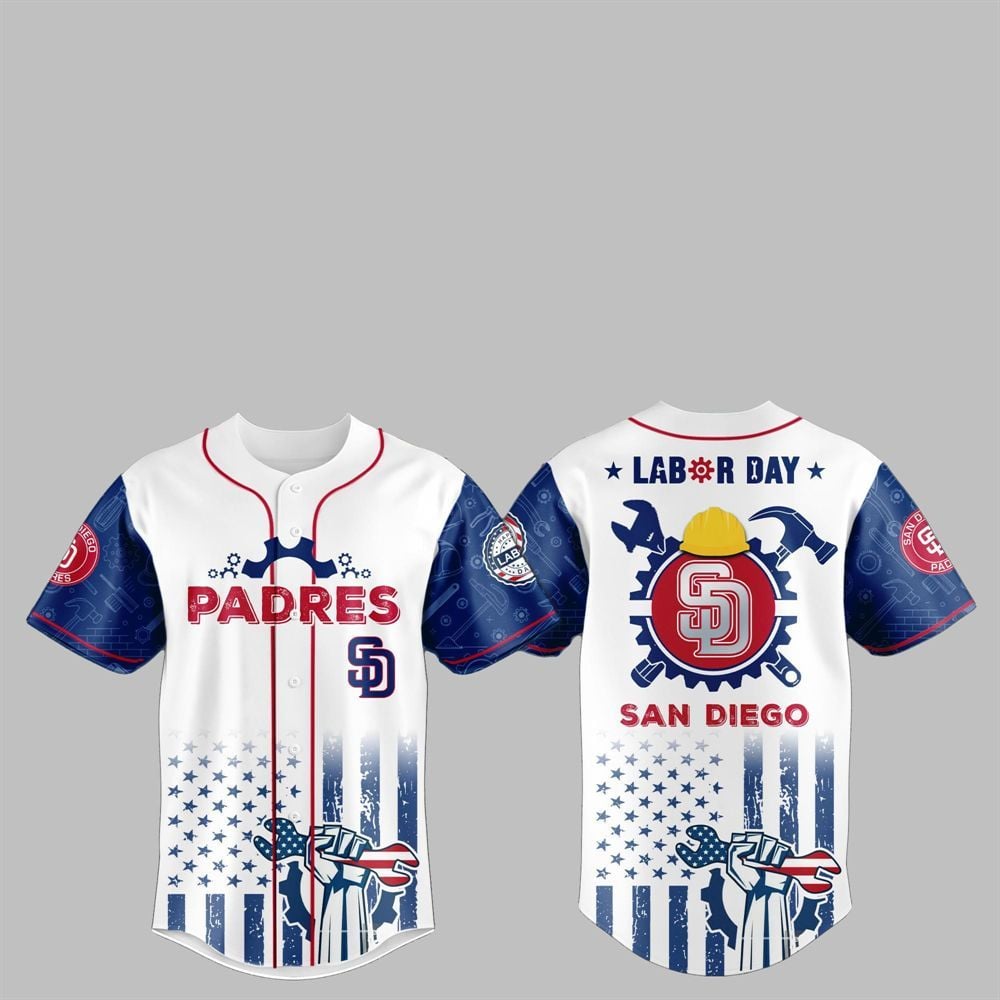 2025 SD Padres Labor Day Jersey - Grishko.com