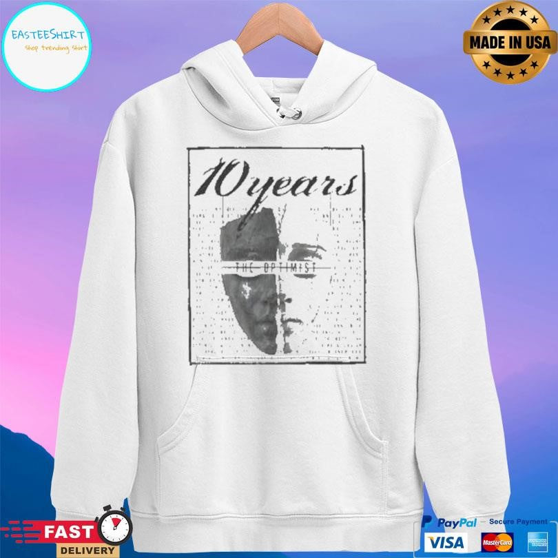10 Years 10 Years Optimist Lyric Shirt