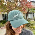 Plant Mom Hat Green