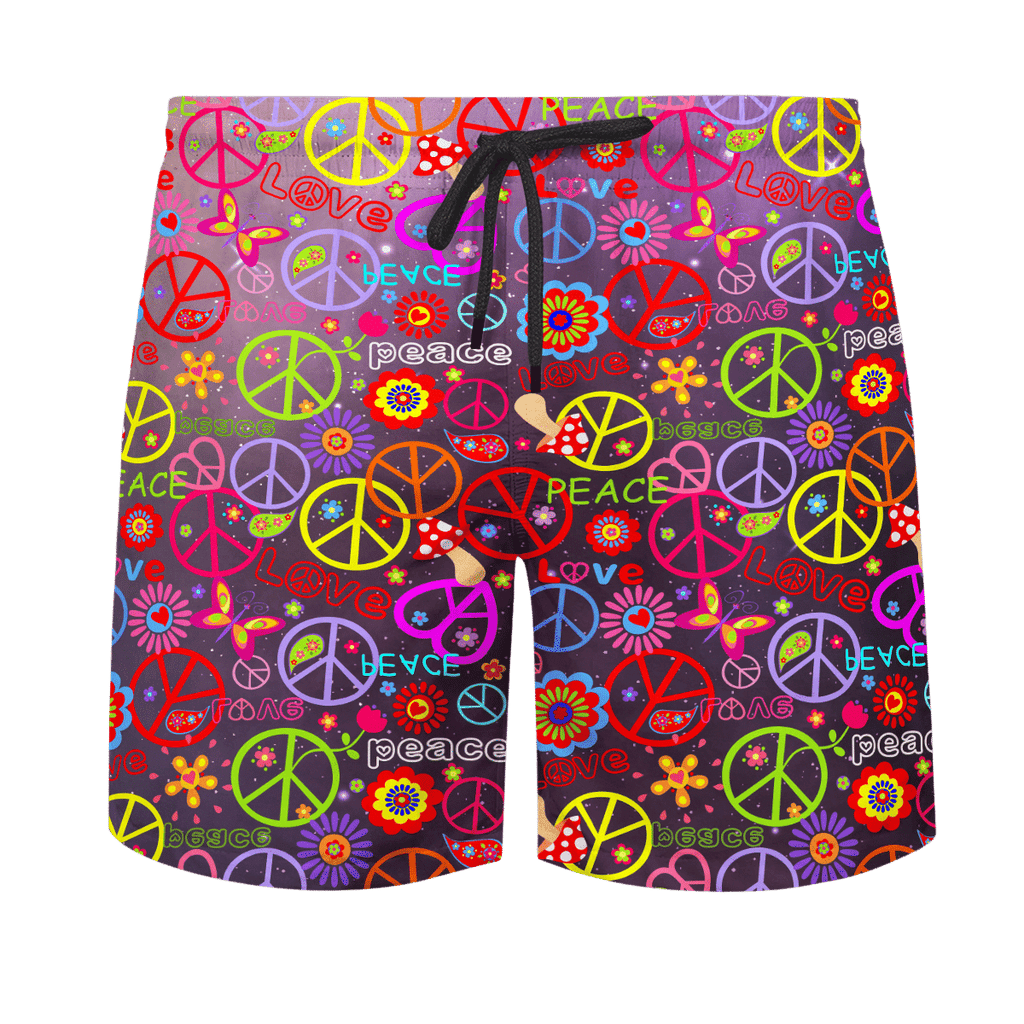 Hippie Hawaiian Shirt Retro Summer Festival Style HBL-HP-20