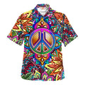 Hippie Hawaiian Shirt Retro Beach Vacation Gift HBLTHI55