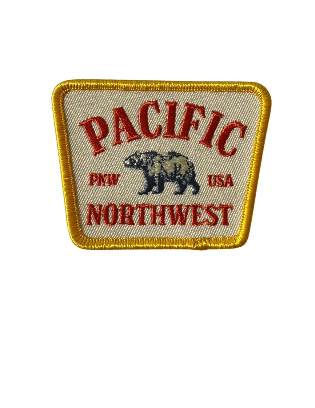 Oso Iron-On Patch, 3 x 2.25 in