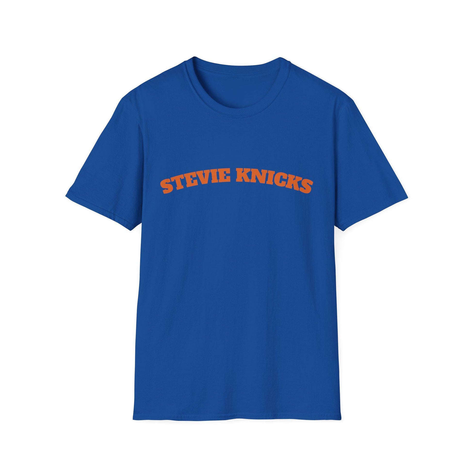 Stevie Knicks Oversized Fit Retro Arch Lettering Basketball Name Tee Celebrity Inspired Nba (3)