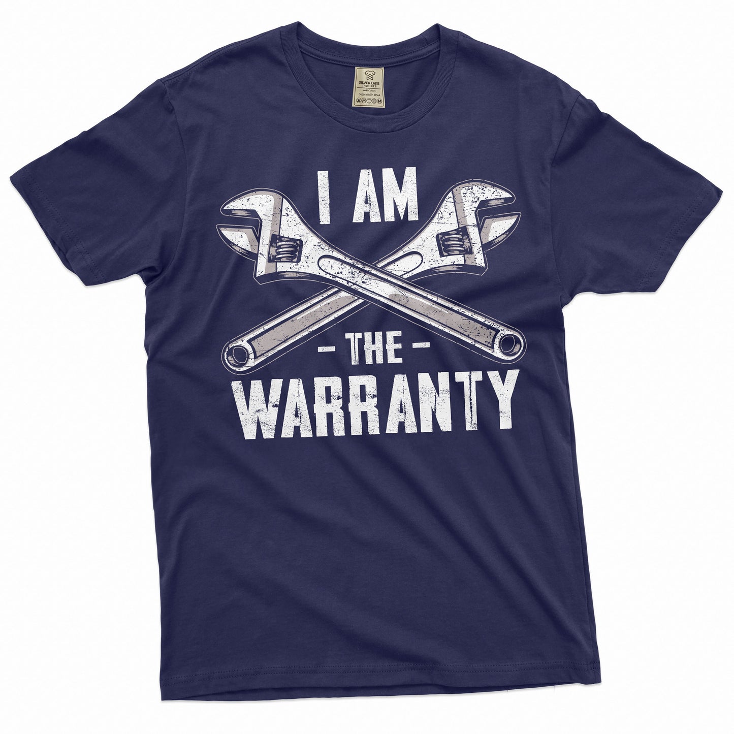 Am Warranty Father'S Day Dad Grandpa Papa Garage Mechanic Tee (3)