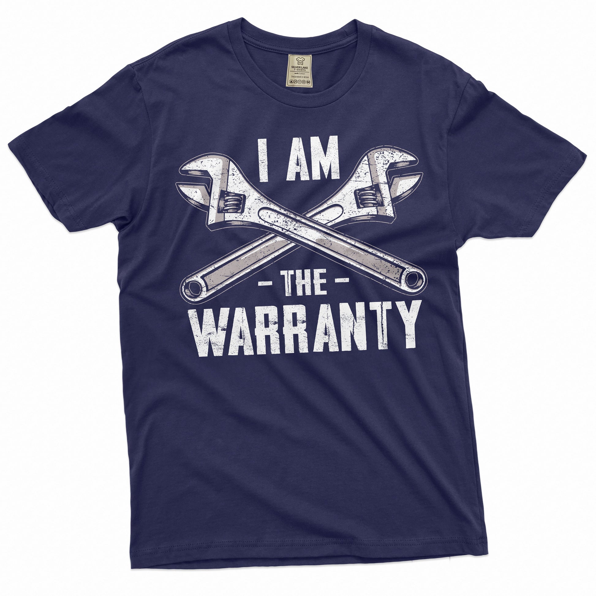 Am Warranty Father'S Day Dad Grandpa Papa Garage Mechanic Tee (3)