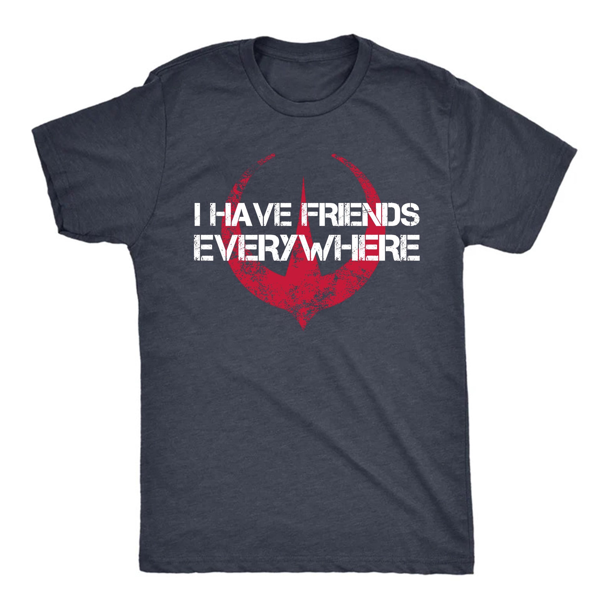 Friends Everywhere Jersey Tee Andor Inspired Short Sleeve Friends Minimalist Tee (3)