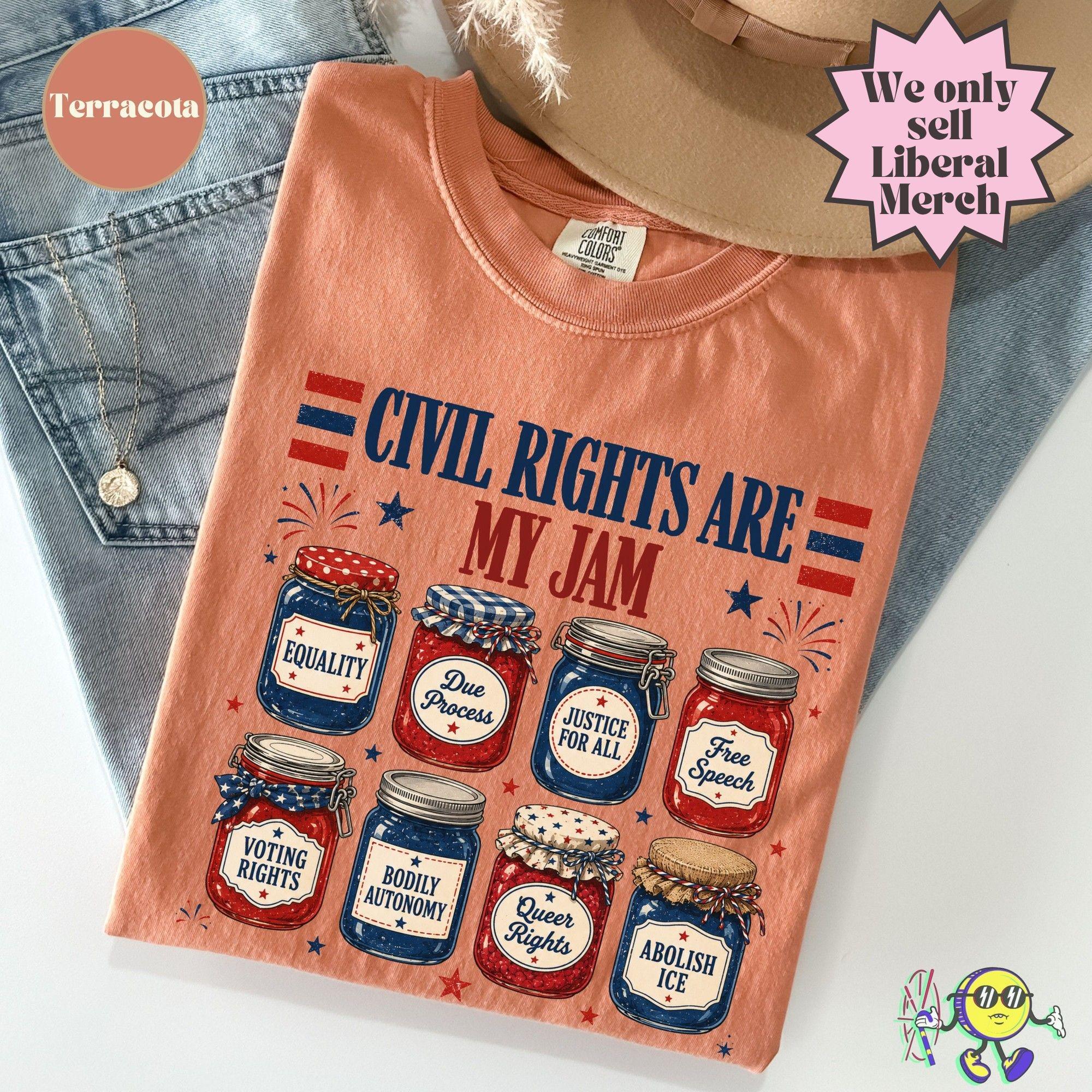Civil Rights Jam Liberal Values Fourth July Equal Rights Feminist Lgbt Ally Subtle Anti Trump Fascism Kindess Inclusivity (3)