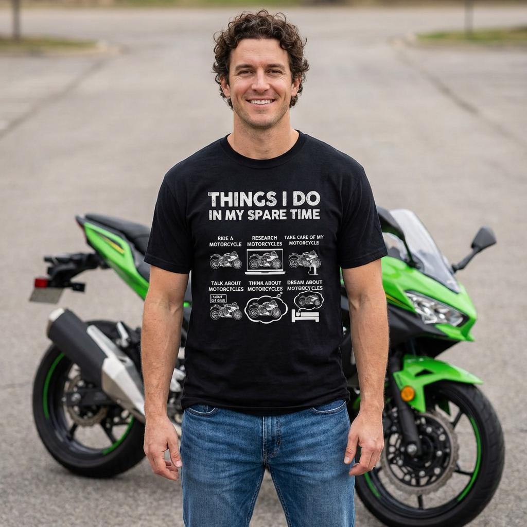 Motorcycle Things Spare Time Biker Sportbike Enthusiast (3)