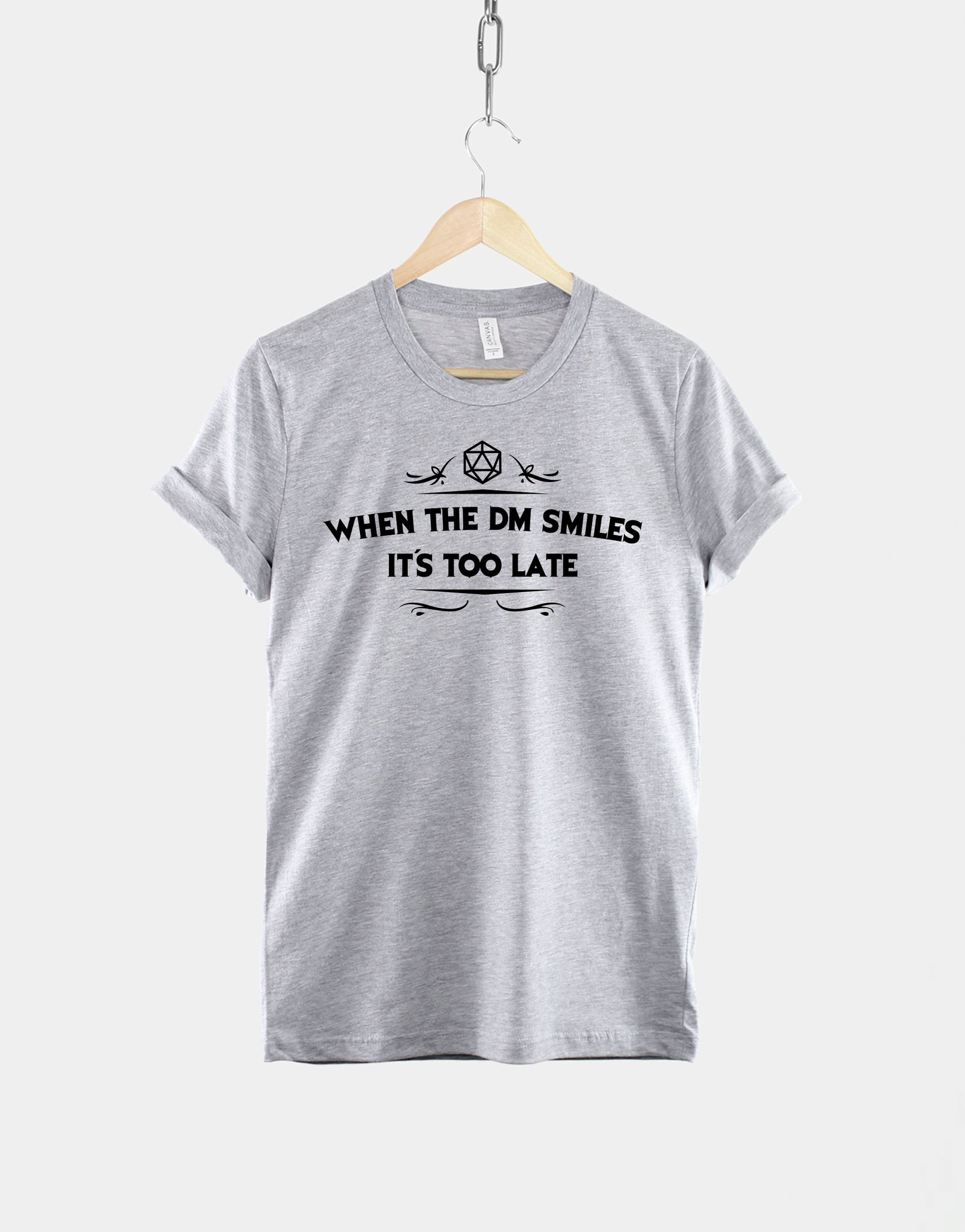 Dm Smiles Dnd Dungeons Dragons Quote Tee Dungeon Master (3)