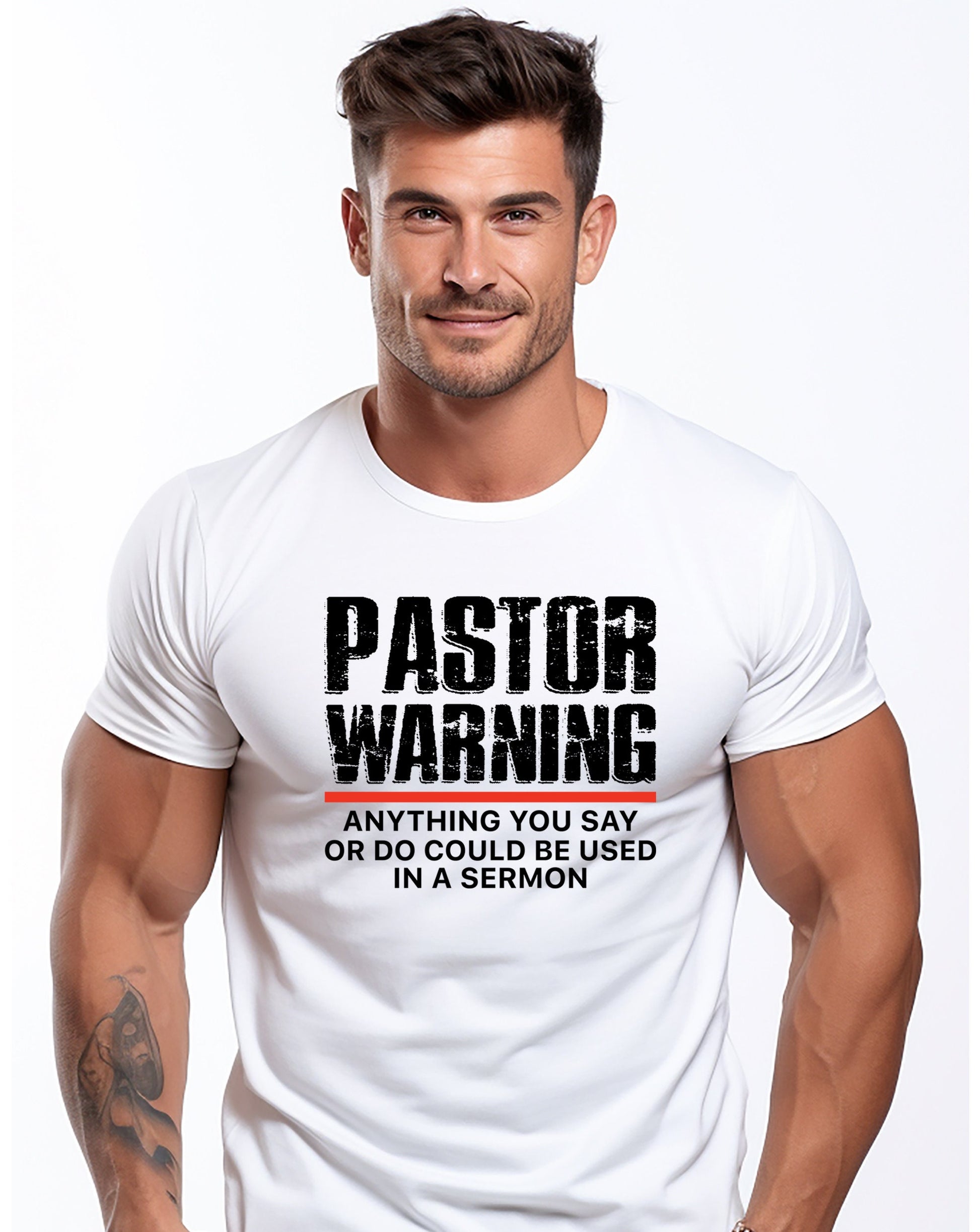 Pastor Warning Delight Tee Church Pastor Birthday Attire (3)