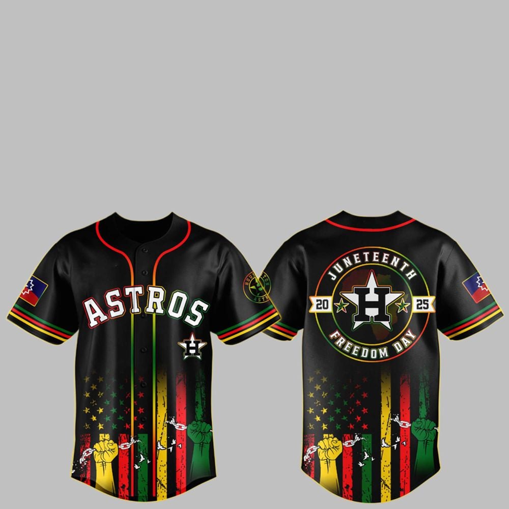 2025 Astros Juneteenth Day Jersey - Grishko.com