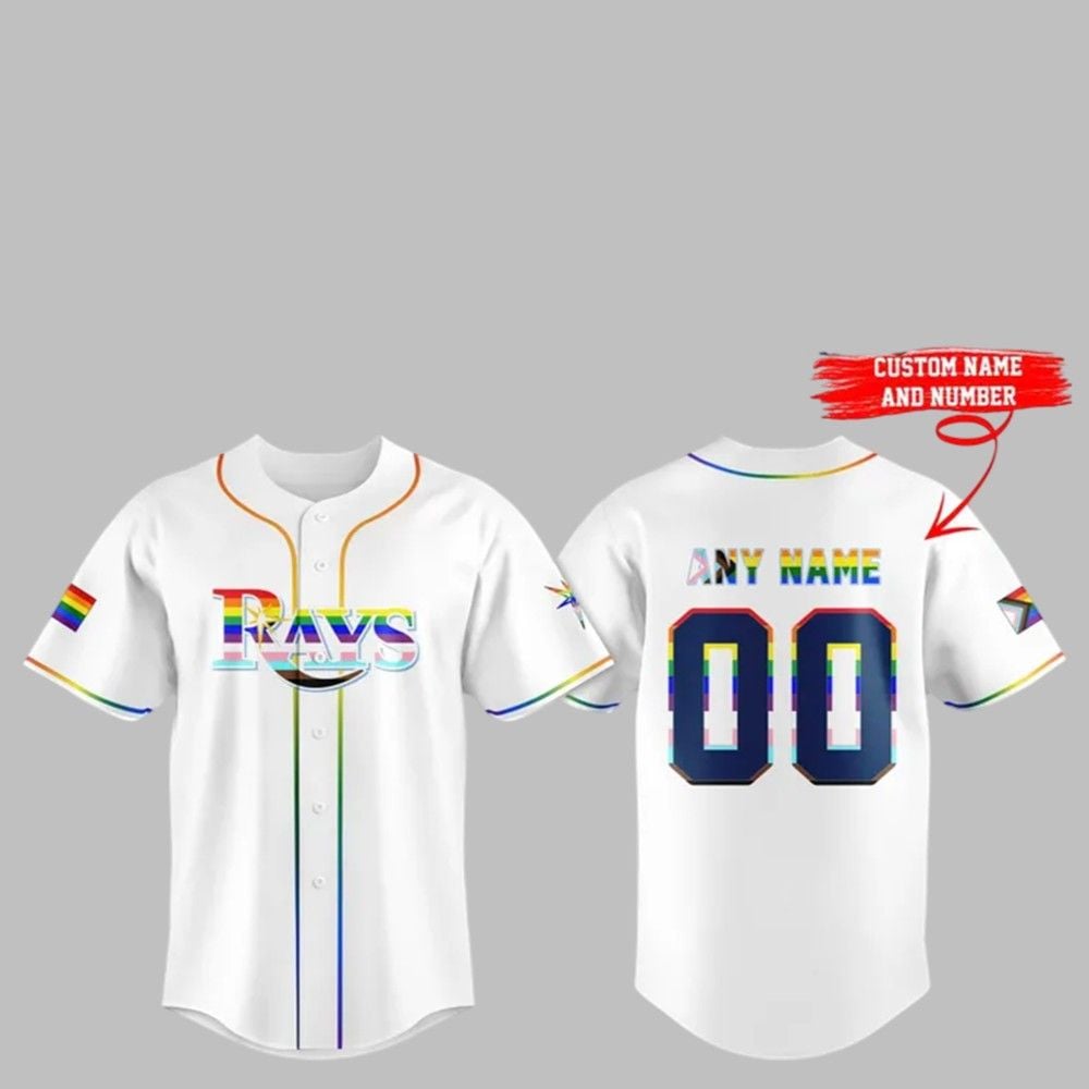 2025 Bay Rays Pride Night Jersey - Grishko.com