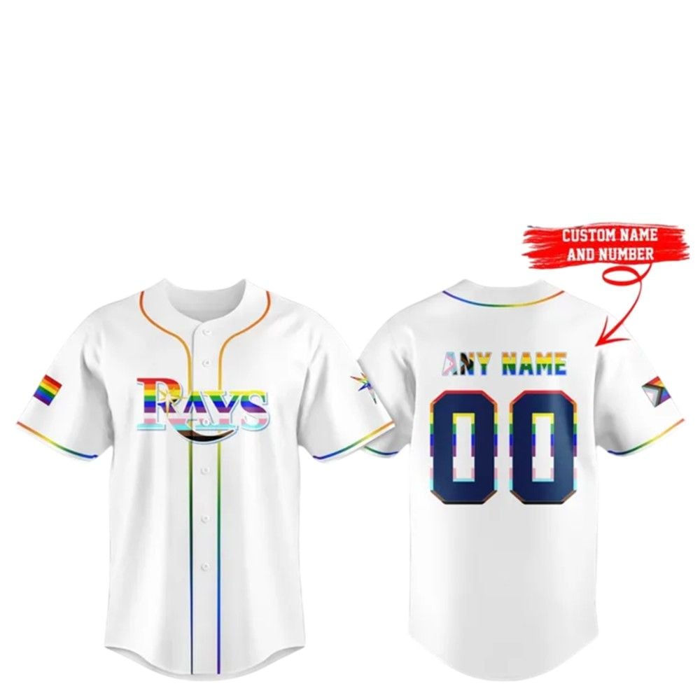 2025 Bay Rays Pride Night Jersey - Grishko.com