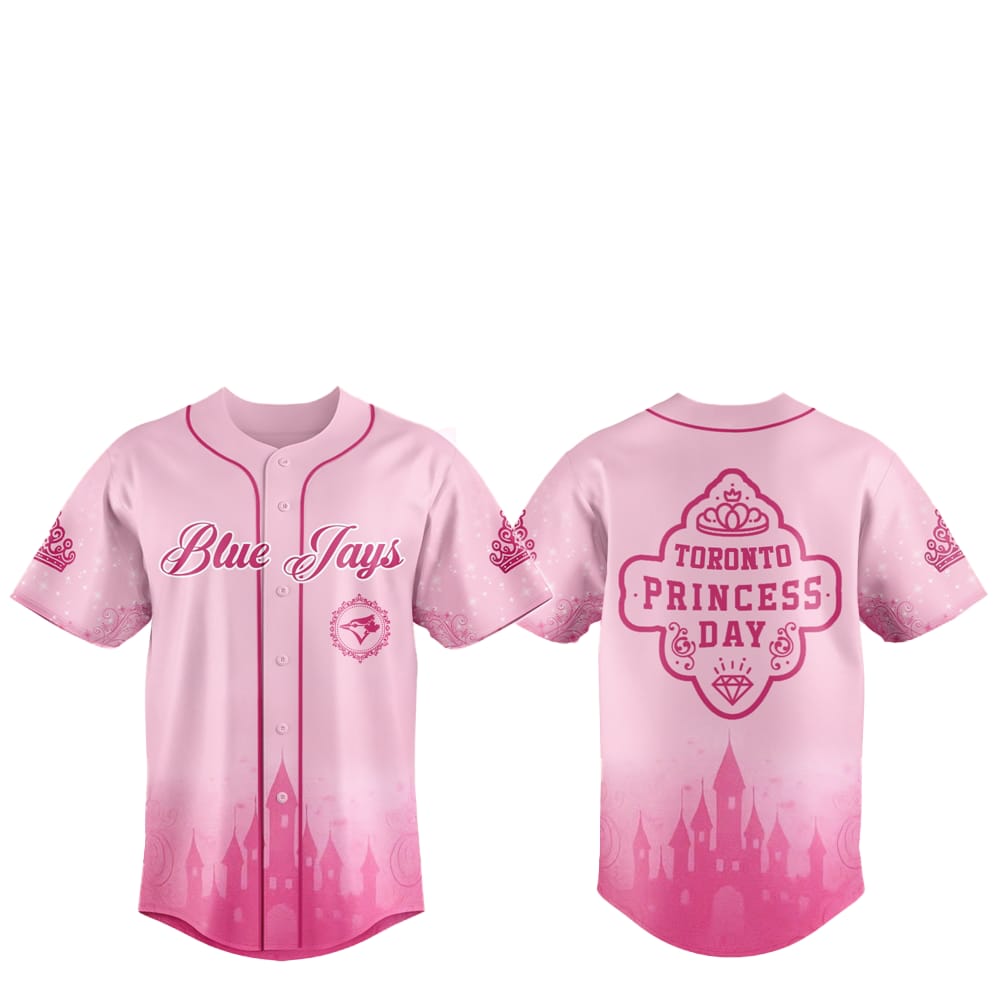 2025 Blue Jays Princess Day Baseball Jersey - Grishko.com
