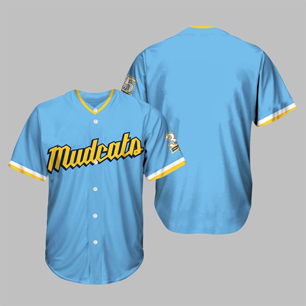 2025 Carolina Mudcats Brewers Weekend Jersey Giveaway - Grishko.com
