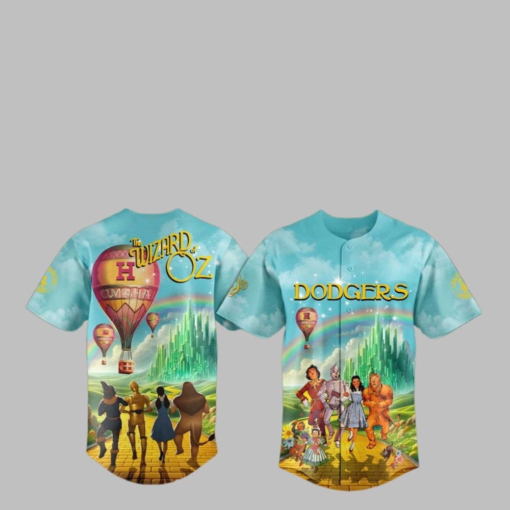 2025 LA Dodgers The Wizard of Oz Jersey - Grishko.com