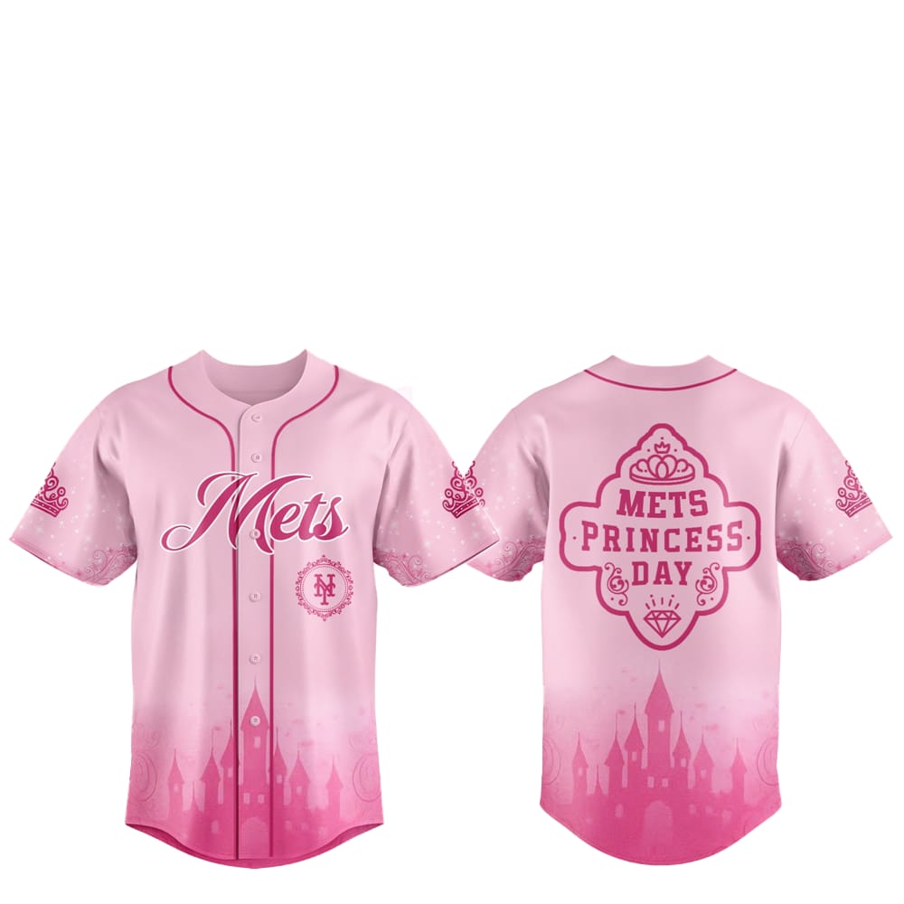2025 NY Mets Princess Day Baseball Jersey - Grishko.com