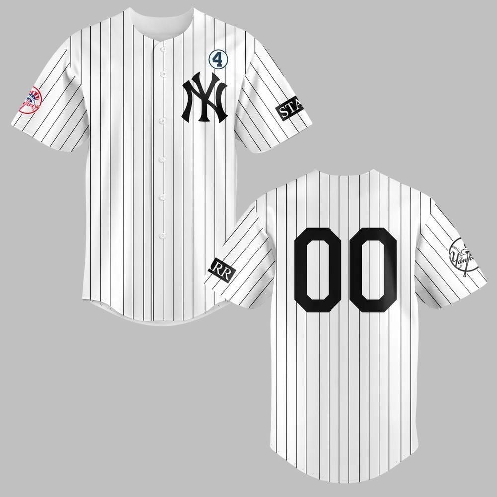 2025 NY Yankees 4 The Iron Horse Jersey - Grishko.com