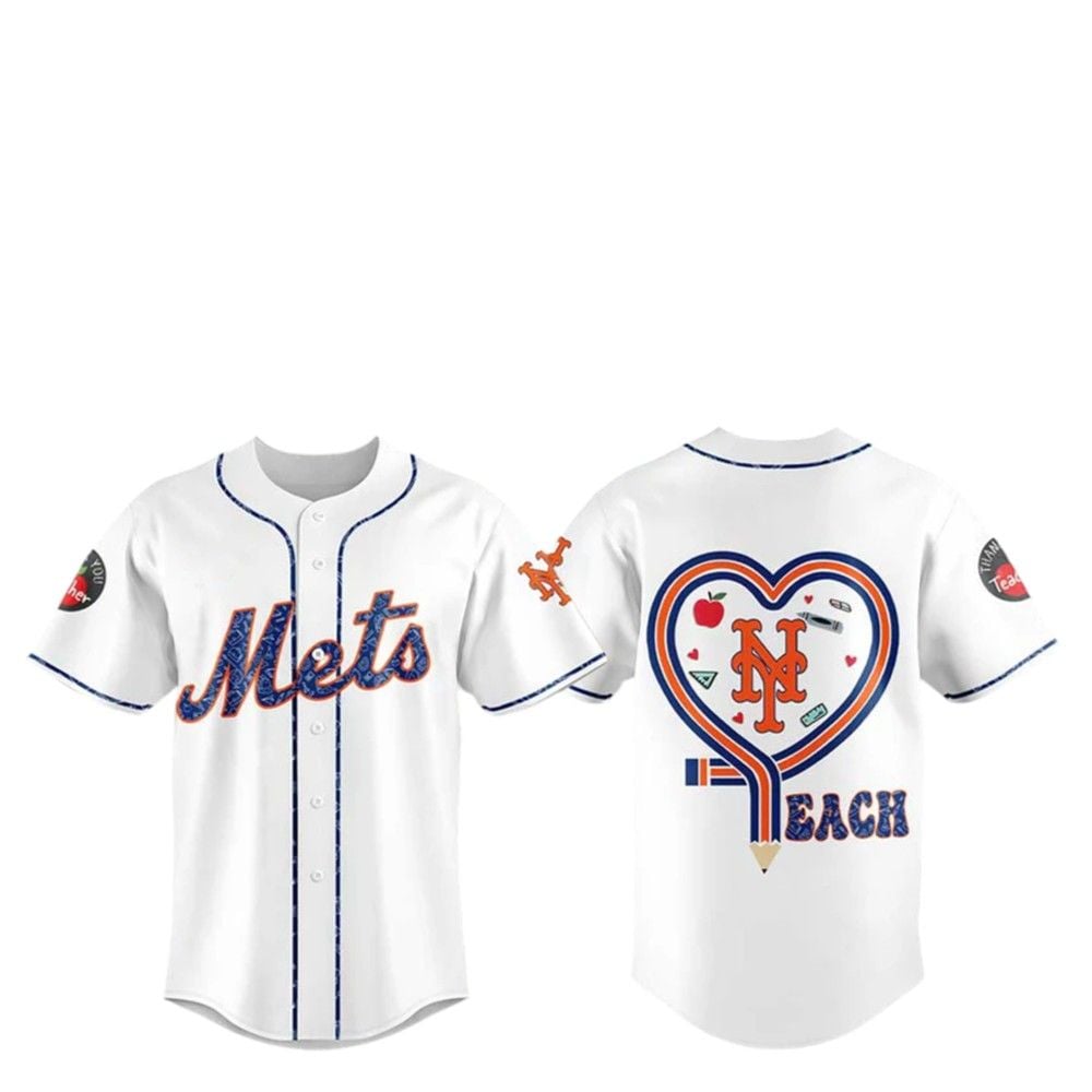 2025 New York Mets Teacher Appreciation Jersey - Grishko.com