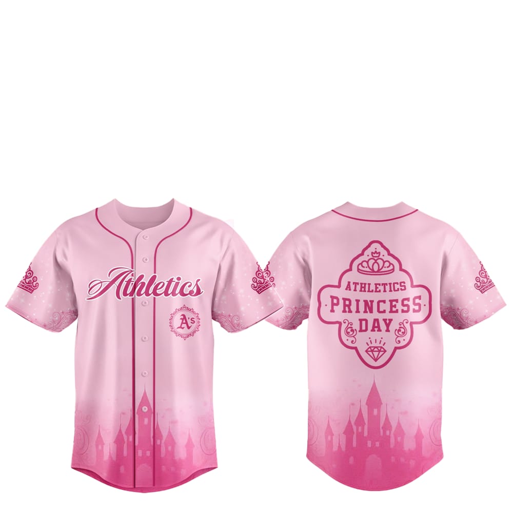 2025 Oakland Athletics Princess Day Baseball Jersey - Grishko.com